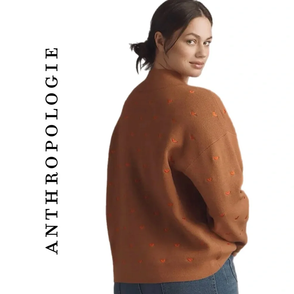 Anthropologie Maeve Carys Mock Neck Sweater - Picture 2 of 10